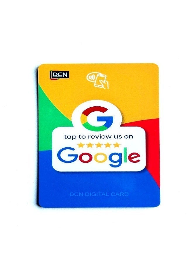 جوجل بطاقة مراجعة Google NFC – المس وشارك | مفعلة فورياً برابط مراجعتك على Google | بطاقة مراجعة أعمال ذكية غير تلامسية | متينة ومقاومة للماء من PVC (عبوة من 02) - Image 5