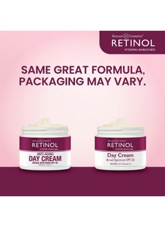 RETINOL Retinol Skincare LdeL Cosmetics Day Cream Broad Spectrum SPF 20 Moisturizes & Reduces Look of Fine Lines - Provides Protection From Daily Sun Exposure - 1.7 Oz.  - Image 2