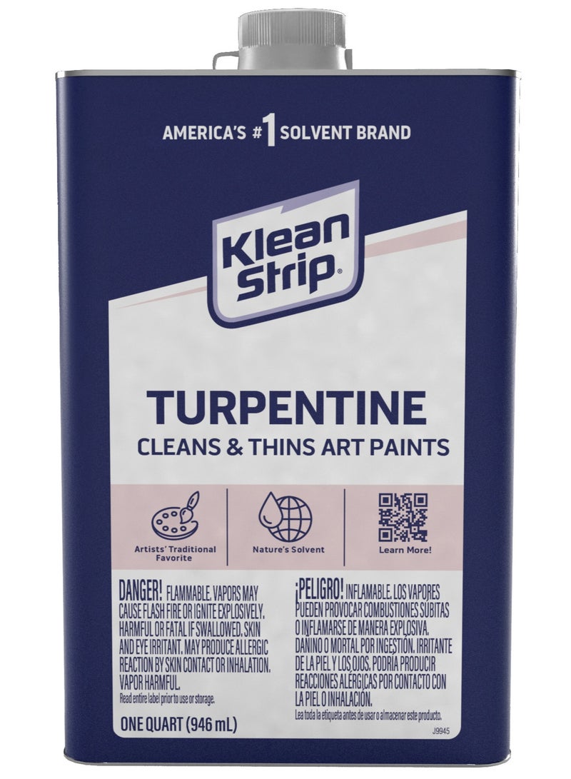 Klean Strip Turpentine Natural Thinner 946 ML - Image 1