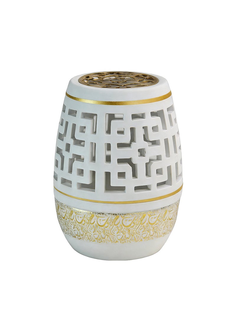 ٢ حتت مبخره من الخزف الأبيض - Image 5