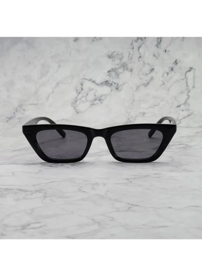 Explicit Poets Explicit Poets Unisex Kat Black-Gray Stylish Sunglasses, 24EP1