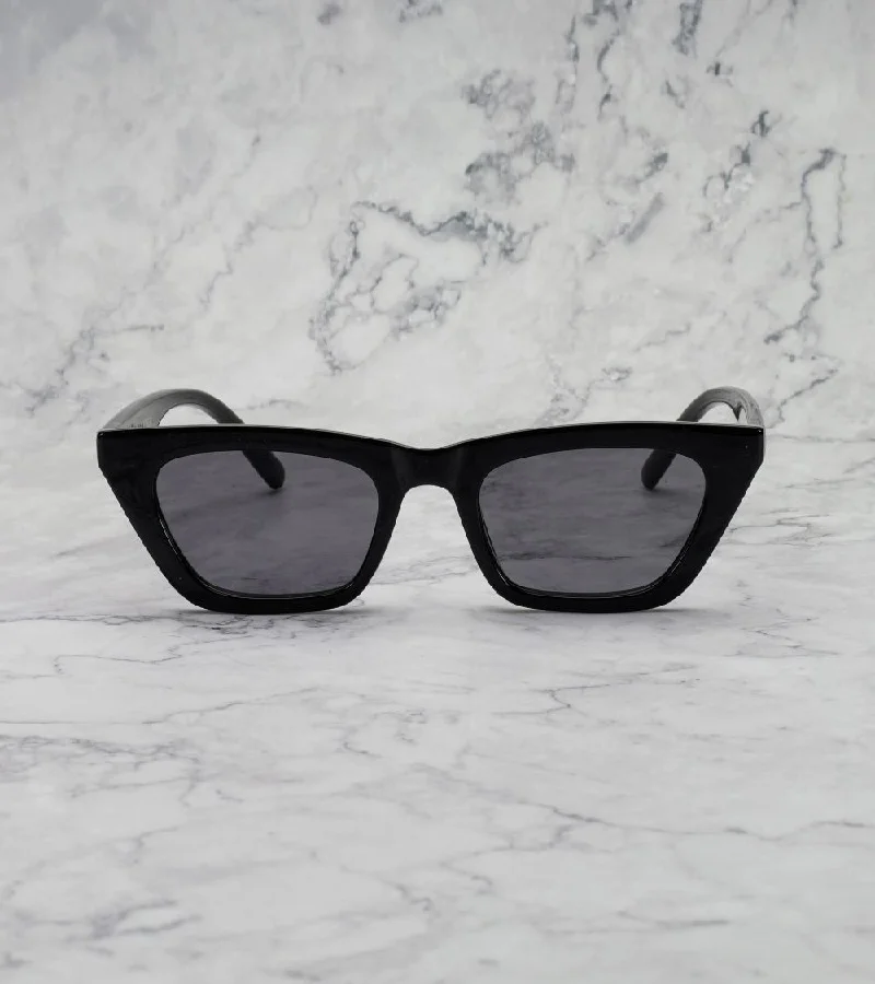 Explicit Poets Explicit Poets Unisex Kat Black-Gray Stylish Sunglasses, 24EP1