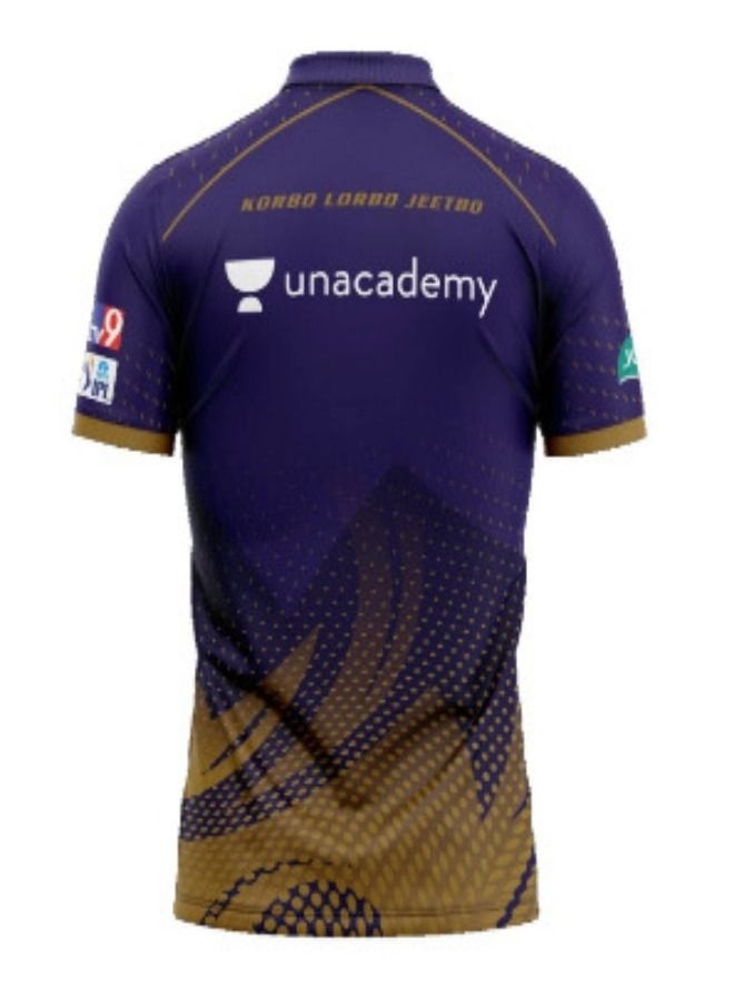Generic - Kolkata Knight Riders IPL (KKR) Cricket Jersey 2023 For Kids and Adults - Image 1