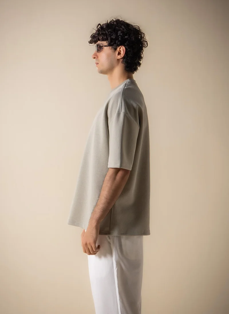 SHAPES Green DURASOFT MIDWEIGHT T-SHIRT for Men | Best Price UAE