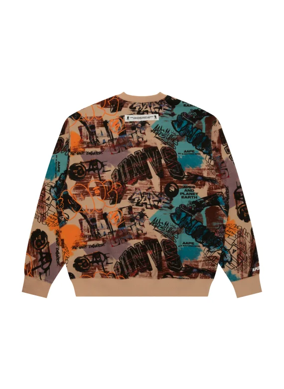 AAPE Aape  Main CREW NECK SWEATER