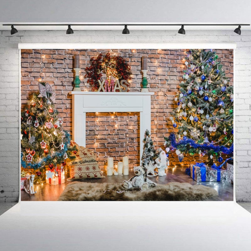 Christmas Photography Backdrop: 7 X 5ft Lightweight Polyester Fiber - Non-Reflective High-Resolution Christmas Backdrop for Home Studio, Kids, Family Parties & Festivals - Image 4
