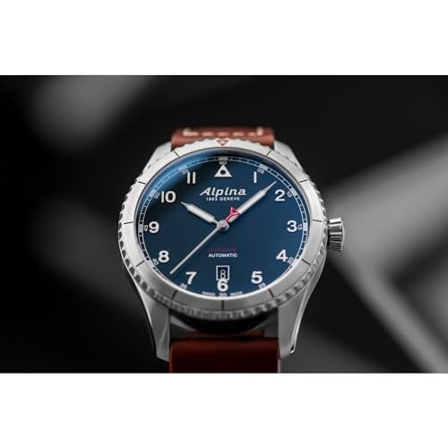 Alpina Startimer Swiss Automatic 3-Hand Stainless Steel Sapphire Crystal Watch, 41mm - Image 3