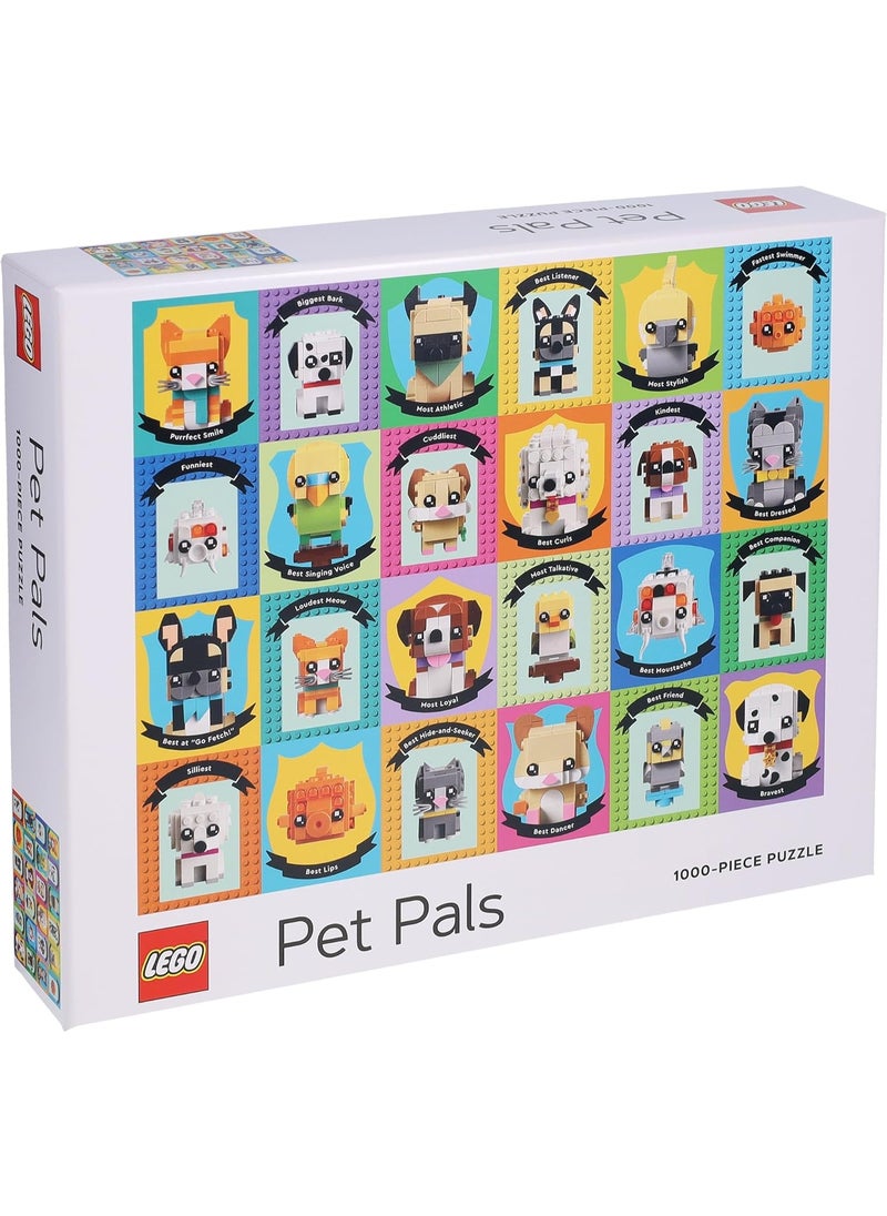 Chronicle Books Lego Pet Pals 1000-Piece Puzzle  - Image 2