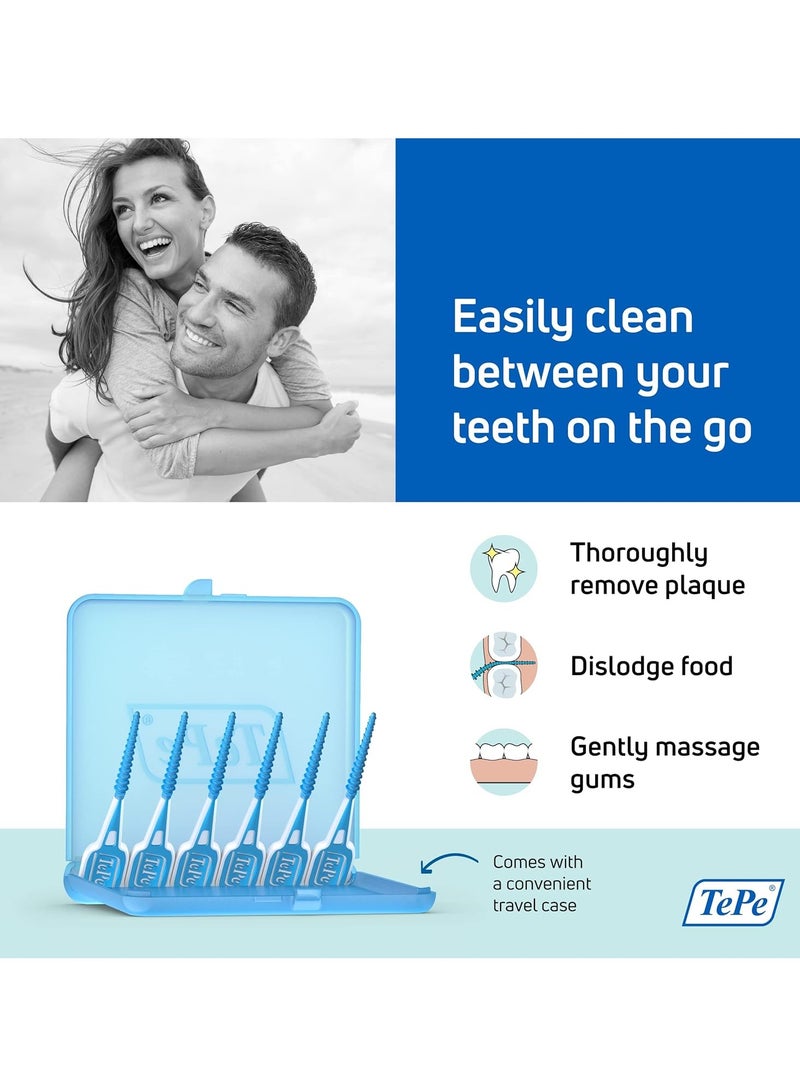 Tepe Floss Picks Dental Floss Picks Blue 36 Pack. - Image 2