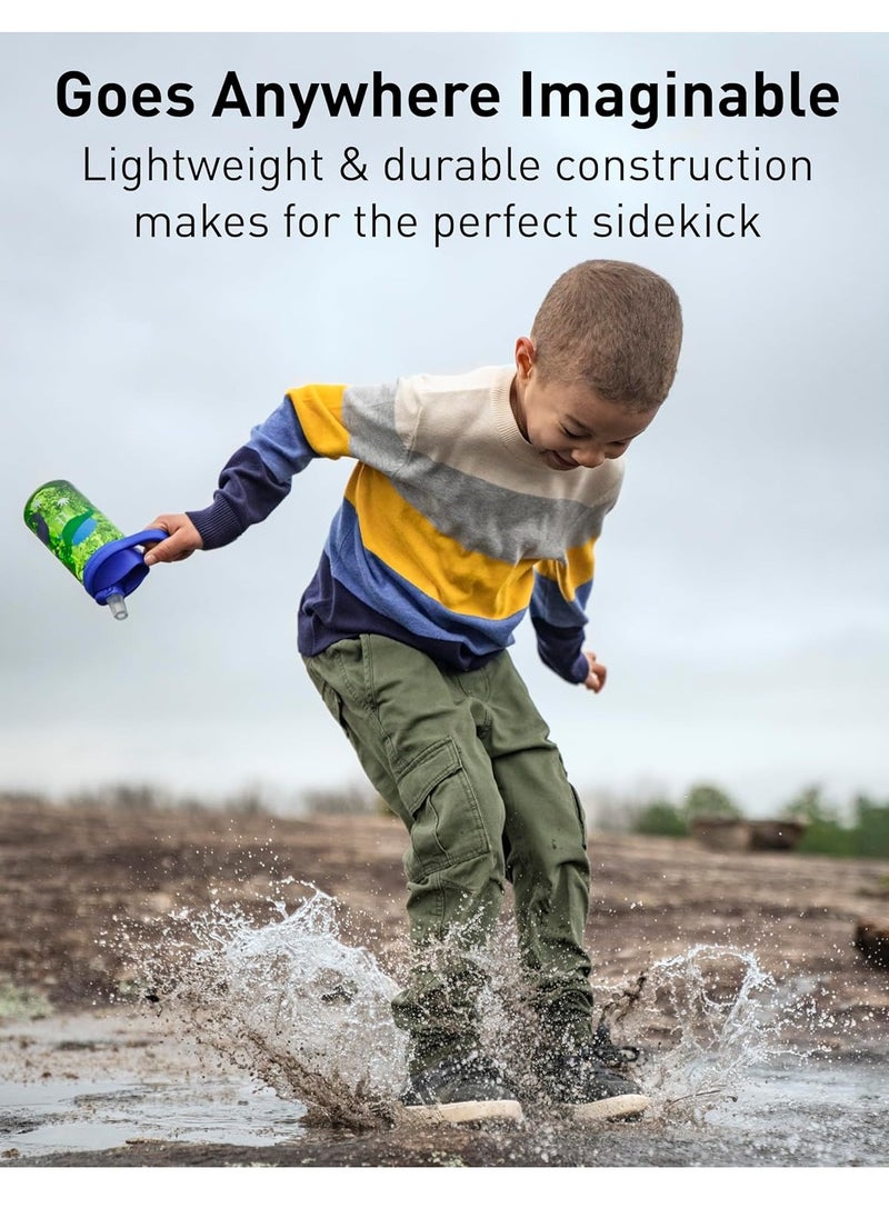 Gonice Kids Water Bottle with Renew – Sippy Lid, Spill Proof When Closed  - Image 2