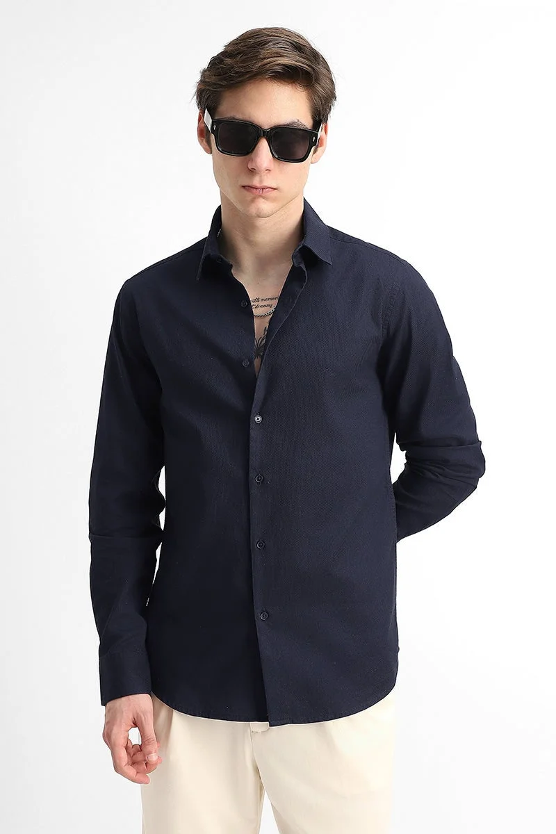 SNITCH 100% Cotton Slim Fit Shirt