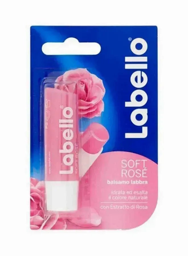 بلسم شفاه وردي ناعم على شكل عصا