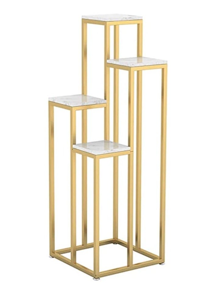 LINGWEI Metal Plants Stand Flowers Display Shelf Flowers Stand Display Rack Metal Succulent and Plant Pot Holder Metal Plant Pot Stand - Image 2