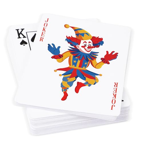 Timenued Playing Cards 2 Pack,Deck of Cards,Fun Cards Game for Adults,Poker Cards Professional,Standard Playing Cards Set,Suitable for Game Night,Various Party Games (Green/Orange) - Image 4