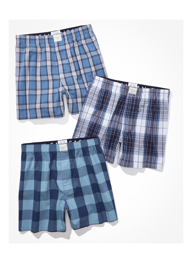 American Eagle - AEO Stretch Boxer Short 3-Pack - Image 1