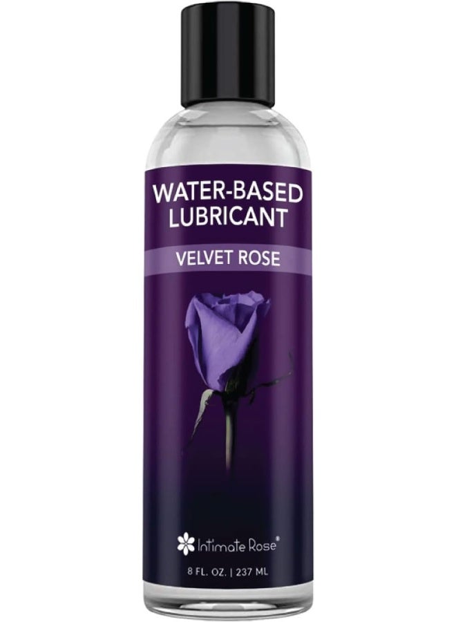 Intimate Rose Rose Intimate  Water Based Lubricant 8oz - Image 1