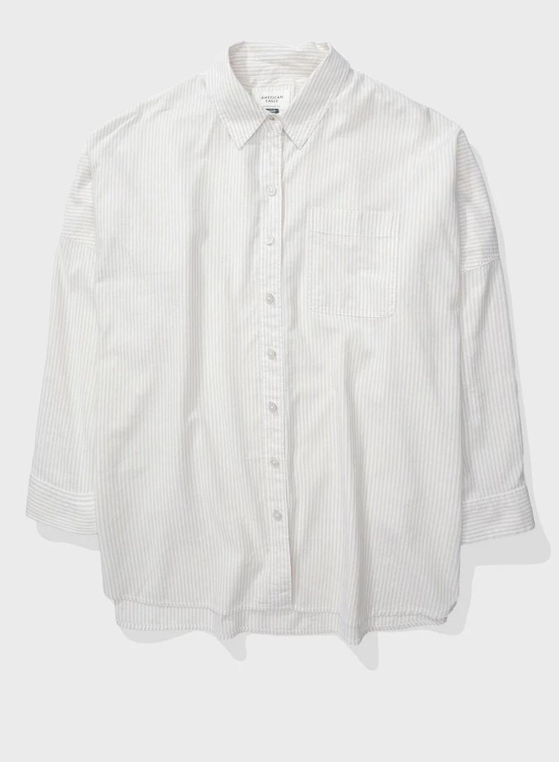 امريكان ايجل زر قميص أسفل