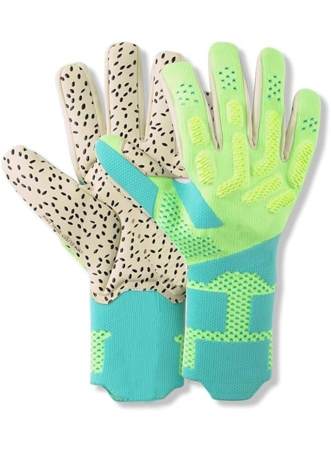 Generic Goalkeeper Gloves Football Gloves Goalie Gloves,Offers All-round Protection,Goalkeeping Gloves with Breathable and Non-slip Benefits,Size 6/7/8/9/10  - Image 1