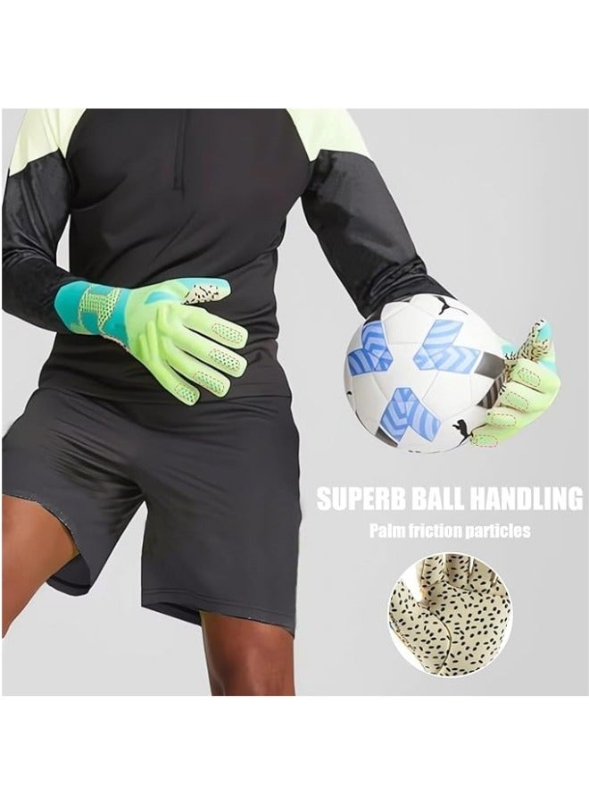 Generic Goalkeeper Gloves Football Gloves Goalie Gloves,Offers All-round Protection,Goalkeeping Gloves with Breathable and Non-slip Benefits,Size 6/7/8/9/10  - Image 4