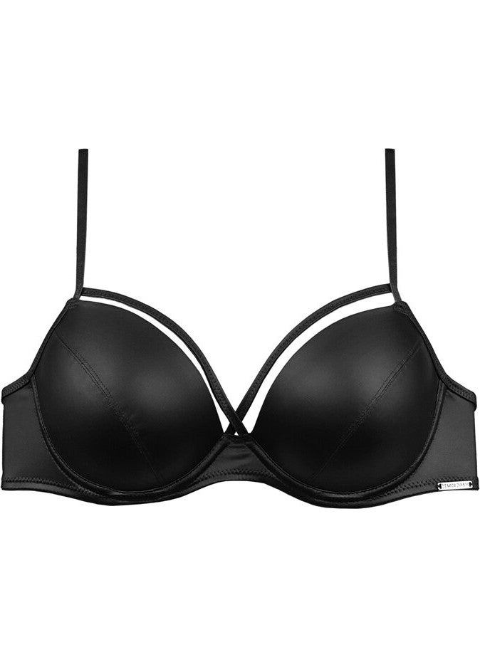 Magic Form 4759 Leather Look Fabric Thin Sponge Bra  - Image 2