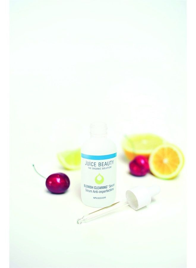 BLEMISH CLEARING Serum - Reduces Breakouts and Unclogs Pores - Salicylic Acid, Willow Bark, Vitamin C, CoQ10, Fruit Acids - 2 fl oz