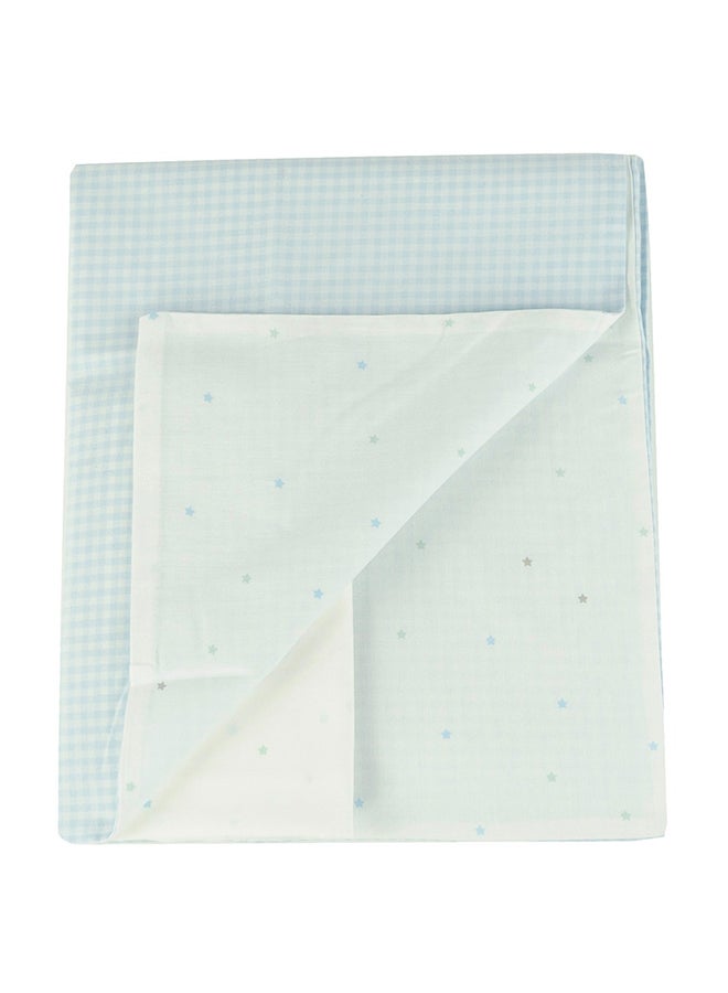 Bumble & Bird Bumble & Bird - Lullaby Starlight Baby Bedding Set For Moses Basket - 3pcs - Blue  - Image 2