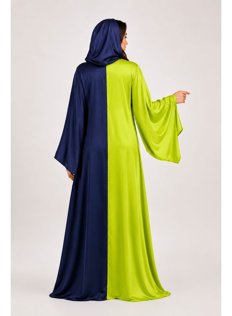 Royal satin dress - Image 3