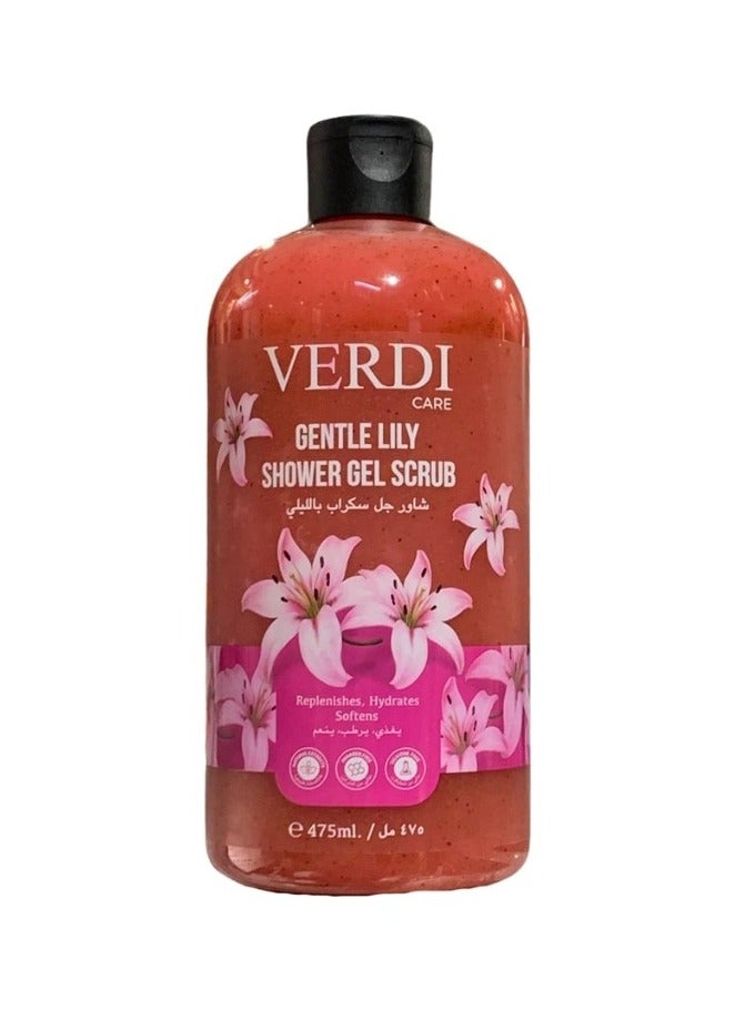 VERDI CARE GENTLE LILY SHOWER GEL SCRUB