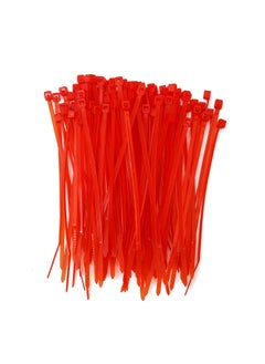 Electronicspices Electronic Spices 25mm X 150mm Red Color Multipurpose Self Locking Nylon 66 Industrial Grade Cable Tie Pack of 500pcs  - Image 1