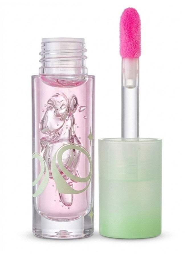 Magic Moisturizing Lip Gloss with Aloe Vera, Lip Oil, Long Lasting Hydrating Lip Tint - Image 1