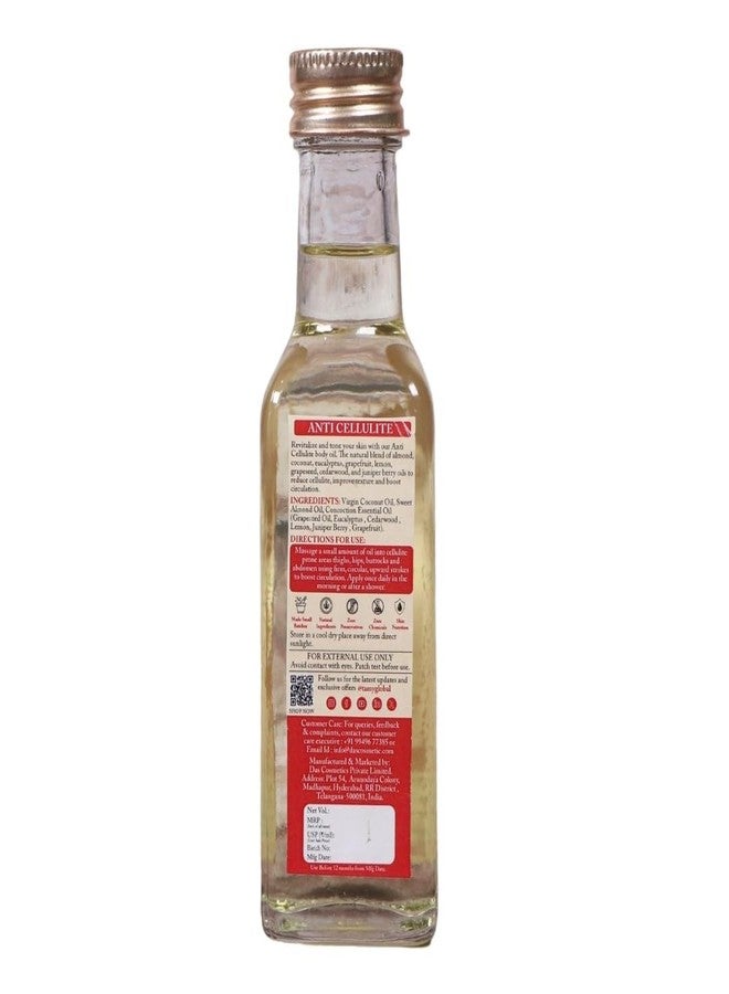TAMY Anti-Cellulite Body Oil Firming & Nourishing Formula for Smoother Skin - 100ml - Image 3