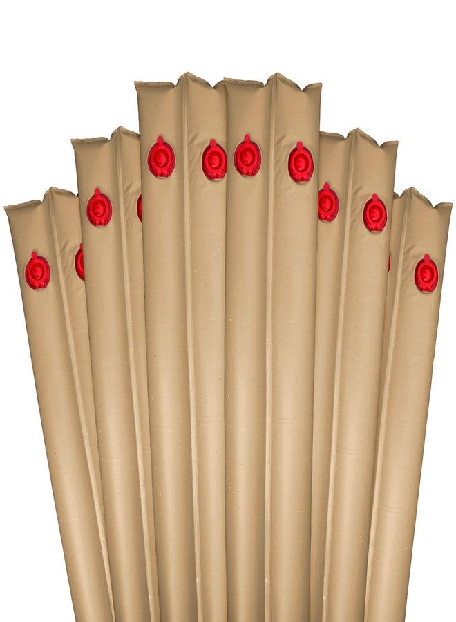 Robelle 3809-20-TAN-06A Pool Cover Weights, 6-Pack, 8 ft. Tan Double Chamber, 20 Gauge - Image 1