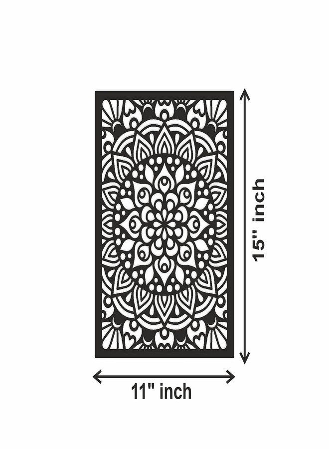 CVANU Handmade MDF Wooden Wall Hanging laser cutout, Decorative Items/Wall Panel (11Inch x 15Inch) - Image 5