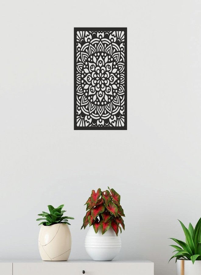 CVANU Handmade MDF Wooden Wall Hanging laser cutout, Decorative Items/Wall Panel (11Inch x 15Inch) - Image 4