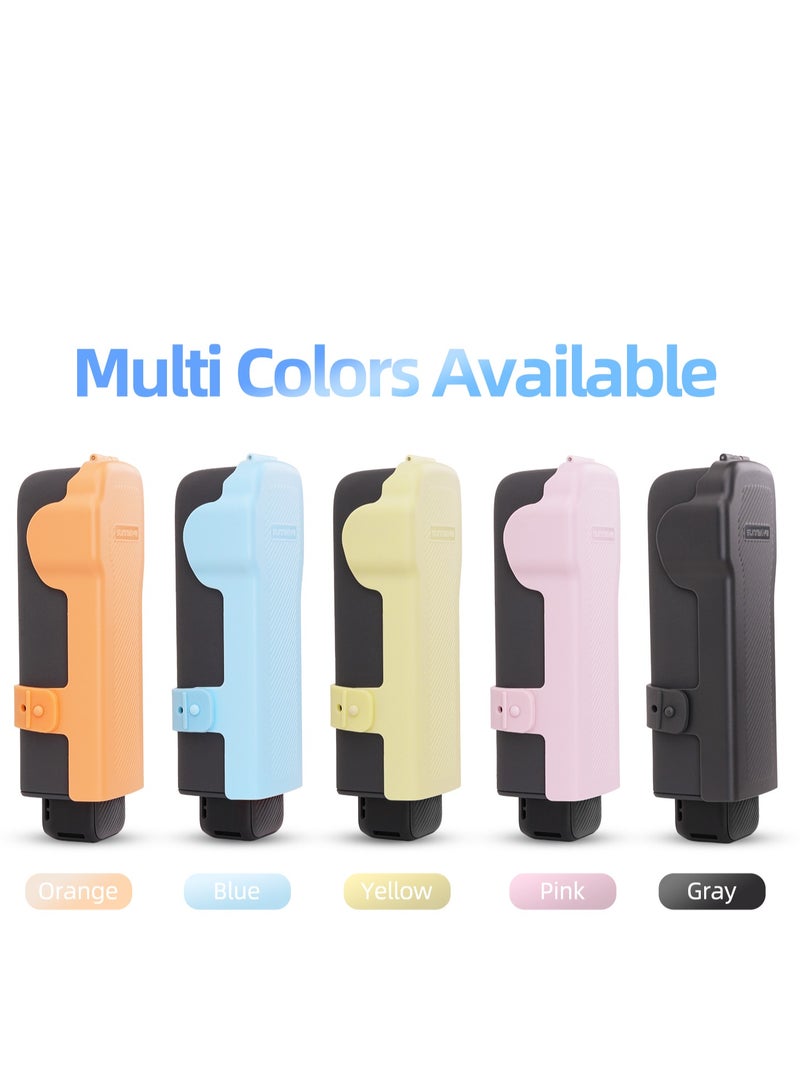 SUNNY LIFE Colorful Protective Lid for DJI OSMO Pocket 3,Silicone Protective Case Cover, Tempered Glass Screen Protector, Lens Protector - Image 1