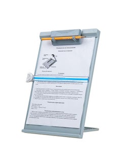 A4 Reading Holder Desktop Document Holder With Adjustable Clip Document Reading Stand For Office/School/Home