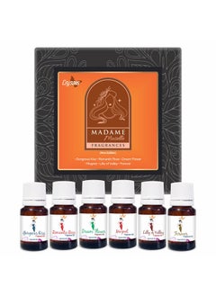 Madame Moselle Gift Set Of Essential Oils For Aroma, Candle Making, Soap Making, Bath Bombs | 10Ml Pack Of 6 - pzsku/Z434710EE5301785A6380Z/45/_/1722595028/2f560c2c-2bc7-4b1a-b8cc-f76fdba977b0