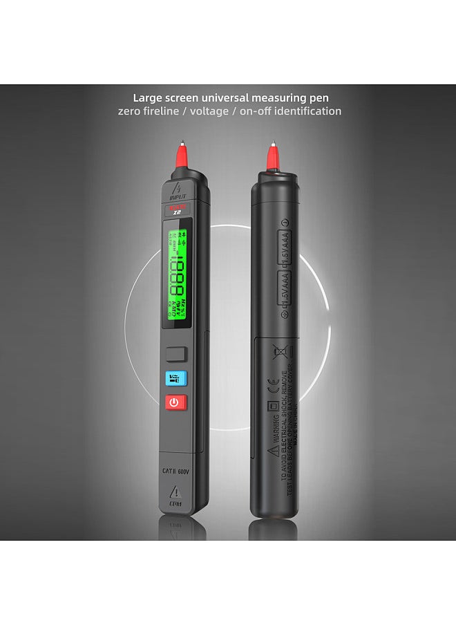 BSIDE - Digital AC Voltage Tester Leakage Detector Electric Leakage Detect Pen 0-300V Non-contact Circuit Continuity Test Pen Live Wire Check with Backlight Display - Image 1