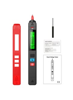 Digital AC Voltage Tester Leakage Detector Electric Leakage Detect Pen 0-300V Non-contact Circuit Continuity Test Pen Live Wire Check with Backlight Display