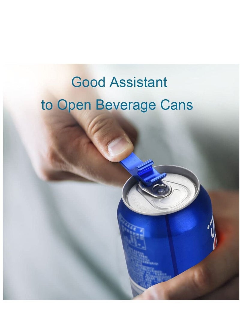 KASTWAVE - 6PCS Colorful Bottle Openers, Premium Metal Keychain Bottle Opener, Beverage Bottle Opener for Men, Women, Small and Practical, Easy to Carry, Open the Lids of Bottle Easily - Image 1