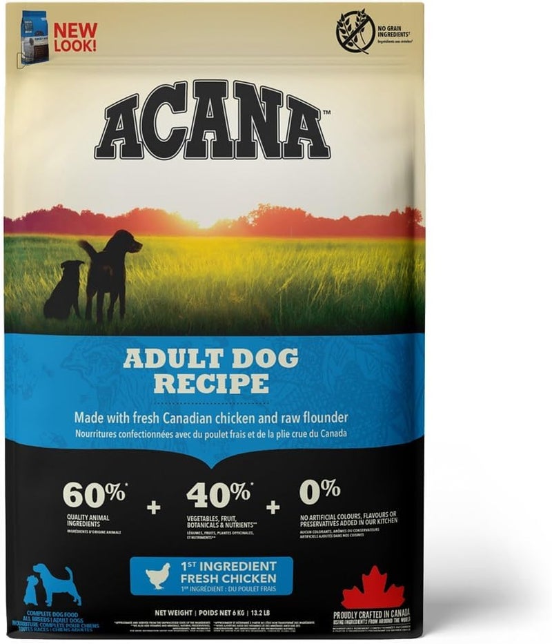 طعام جاف للكلاب البالغة من أكانا - 6 كجم