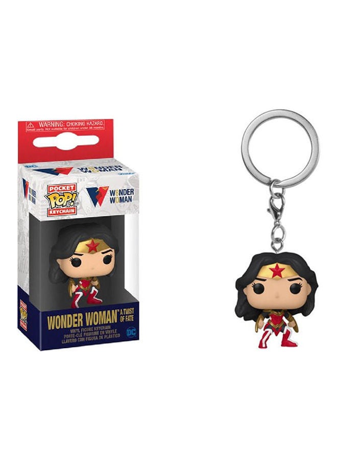 Loquat Keychain: WW 80th - Wonder Woman (A Twist of Fate) 1.6inch