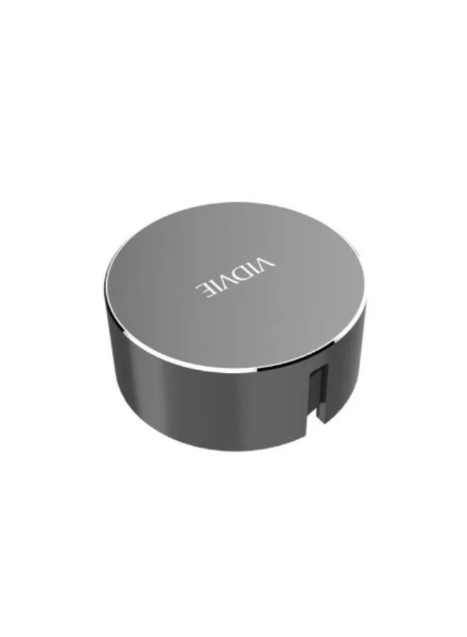 فيدفي كابل شحن USB قابل للسحب - علبة دائرية صغيرة الحجم، شحن سريع، تصميم خالٍ من التشابك - Image 4