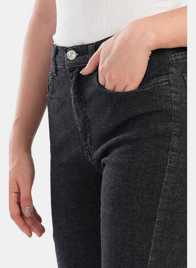 Carina Classic Cotton Flare Jeans - Image 4