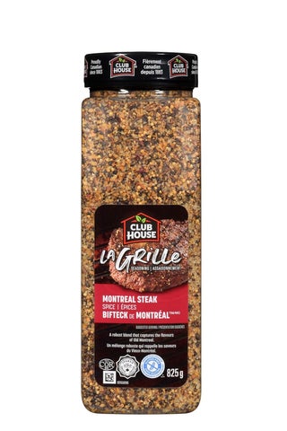 Club House La Grille Montreal Steak Spice, 825 Grams | Spices Steak, Meat, Veggies & More