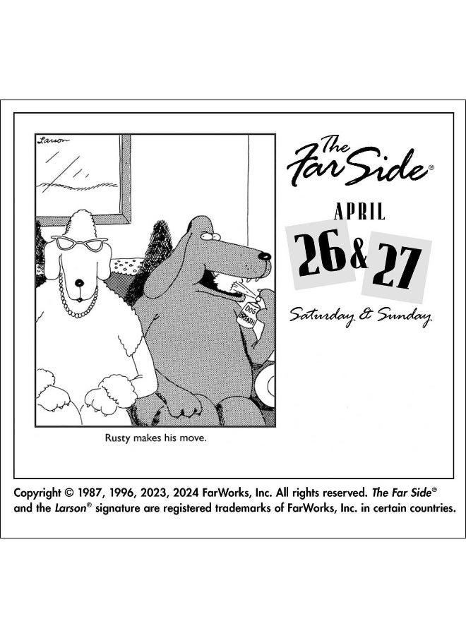 Andrews McMeel Publishing The Far Side® 2025 Off-the-Wall Day-to-Day Calendar  - Image 3