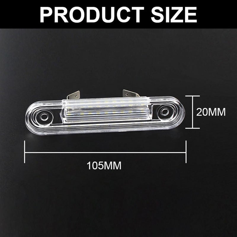 QASULER 2PCS Canbus Car License Plate Light - Image 2