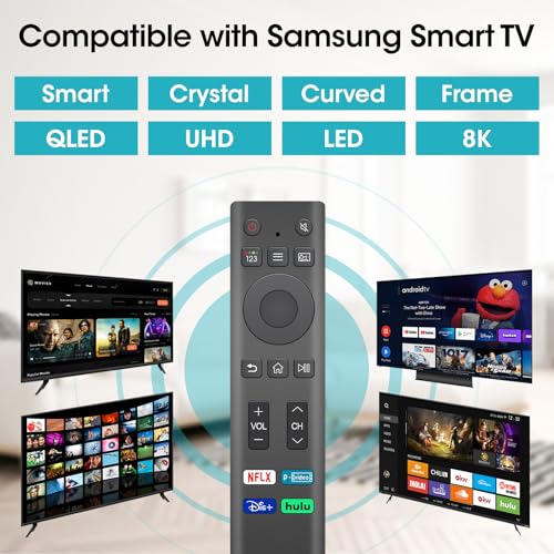 YesBes 2 Pack for Samsung Smart TV Remote, Universal Control Replacement for Samsung 2019-2025 QLED Crystal UHD Smart TVs (NO Voice Function) - Image 2