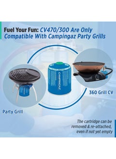 CAMPINGAZ CAMPINGAZ Alloy Steel Cv 470 Plus Screw On Gas Cartridge|For Camping Stoves With Easyclic|Compact And Resealable Gas Canister  - Image 3