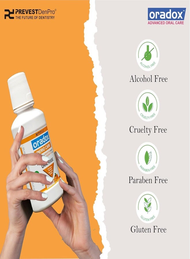 Oradox Perio Care Oral Rinse | Mouth Wash | Comprehensive Protection against Gingivitis | Periodontitis and other gum diseases | 100ML (REF:- 80100) - Image 5